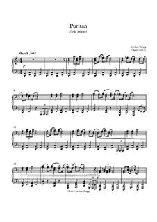 Puritan (solo piano): Puritan (solo piano) by Jordan Grigg