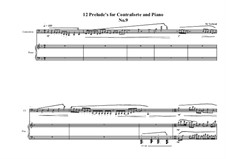12 Prelude's for Contraforte and Piano: Prelude No.9, MVWV 750 by Maurice Verheul