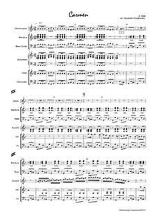 Вся опера: Увертюра, для секстета, Op.183 by Жорж Бизе