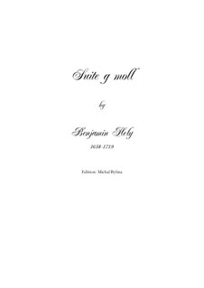 Suite in g minor: Suite in g minor by Benjamin Hely