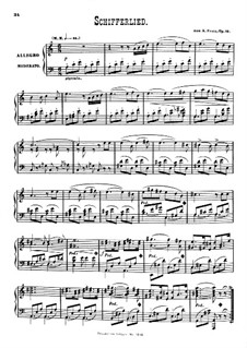 Schifferlied, Op.13: Schifferlied by Александр Феска