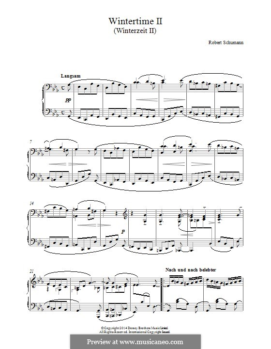 No.39 Зима: Для фортепиано by Роберт Шуман