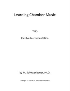 Learning Chamber Music: Trio for flexible instrumentation by Michele Schottenbauer