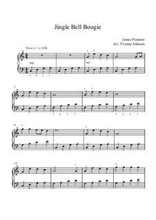 Piano version: Для одного исполнителя by James Lord Pierpont