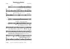 Musikanten-Kinder, JW 261113: Stimmen by Juergen Wehrse