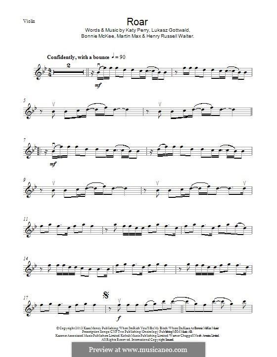 Instrumental version: Для скрипки by Bonnie McKee, Katy Perry, Lukas Gottwald, Max Martin, Henry Russell Walter