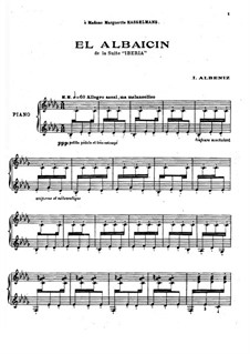 Иберия: Тетрадь III by Исаак Альбенис