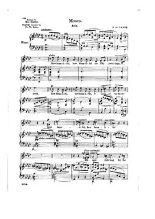 Moses: Aria 'How Beautiful Are Thy Dwellings' by Samuel de Lange Jr.