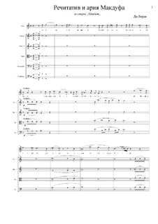 Макбет: O, figli miei..., Ah, la paterna mano... by Джузеппе Верди