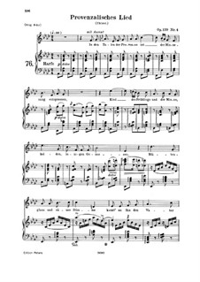 Проклятие певца, Op.139: No.4, 7 by Роберт Шуман