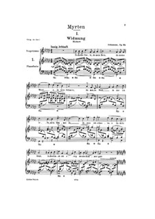 Весь сборник: Клавир с вокальной партией by Роберт Шуман