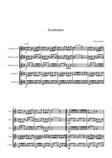 Festfanfare, Op.104: Festfanfare by Dieter Angerer