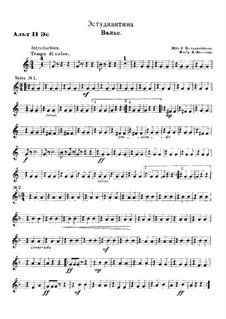 Estudiantina, Op.191: For wind band by Эмиль Вальдтойфель