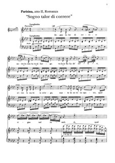 Sogno talor di correre from 'Parisina': Sogno talor di correre from 'Parisina' by Гаэтано Доницетти