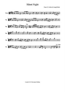 Solo instrument version (various): Для альта by Франц Ксавьер Грубер