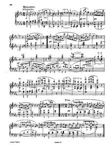 Соната для фортепиано No.8 ми-бемоль мажор, D.568 Op.122: Части III, IV by Франц Шуберт