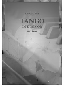 Танго ре минор: Для фортепиано by Lena Orsa