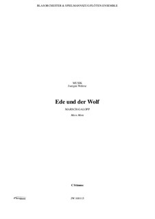 Ede und der Wolf, JW 100115: Für Akkordeon by Juergen Wehrse