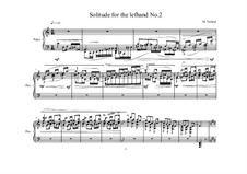 3 Solitudes for the left hand: No.2, MVWV 862 by Maurice Verheul