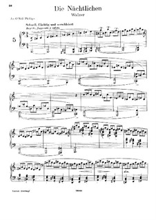 Семь элегий для фортепиано, BV 249: No.5 The Nocturnal by Ферруччо Бузони