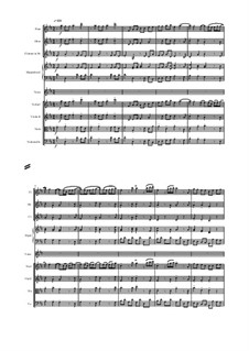 Admetus, King of Thessaly, HWV 22: Cangio d'aspetto, score and parts by Георг Фридрих Гендель