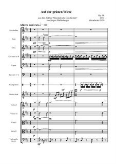 Zyklus 'Musikalische Geschichten': Auf der grünen Wiese, Op.08 by Jürgen Pfaffenberger