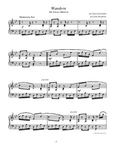 No.1 В путь: Для фортепиано by Франц Шуберт