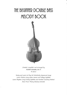 The Beginner Double Bass Melody Book: The Beginner Double Bass Melody Book by folklore