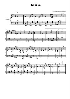 Калинка-малинка: Для фортепиано by Ivan Larionov