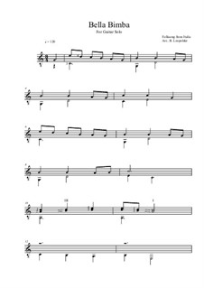 Bella Bimba: Für Gitarre by folklore
