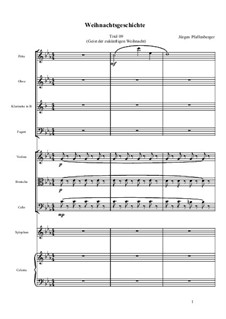 Die Weihnachtsgeschichte nach Charles Dickens: Geist der zukünftigen Weihnacht, Op.01.09 by Jürgen Pfaffenberger