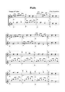 Вальс (для 2-х гитар), Op.5: Вальс by Олег Копенков