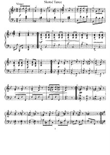 Шотландские танцы, B.74 Op.41: Для фортепиано by Антонин Дворжак