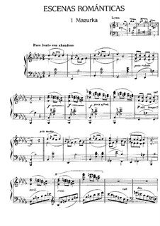 Романтические сцены: Романтические сцены by Энрике Гранадос