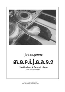 m.a.r.i.j.a.n.a.s: 5.reflexions.4.flute.&.piano by Jovan Pesec