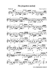 Забытая мелодия, Op.6: Забытая мелодия by Олег Копенков