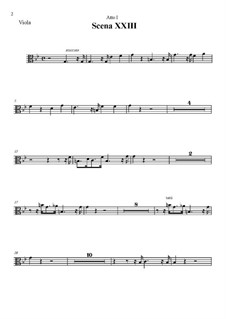 Агриппина, HWV 6: Ария Агриппины 'Non ho cor' - партии by Георг Фридрих Гендель