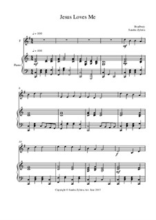 Jesus Loves Me: For horn and piano by William Batchelder Bradbury