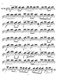 Двадцать пять этюдов для гитары, Op.60: No.13 by Маттео Каркасси