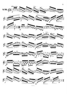 Двадцать пять этюдов для гитары, Op.60: No.22 by Маттео Каркасси