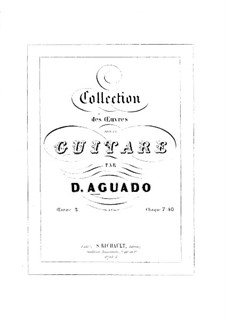 Четыре блестящих рондо, Op.2: Сборник by Дионисио Агуадо