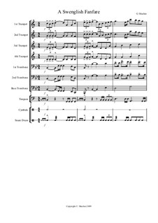 A Swenglish Fanfare: A Swenglish Fanfare by Gregory Machin