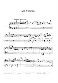 Au jardin: No.1 Les oiseaux by Теодор Дюбуа