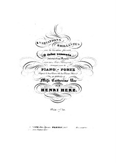 Rondo sur un air français: Для фортепиано by Анри Герц