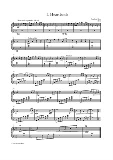 Heartlands - Seven Pieces for Piano: No.1 Heartlands by Stephen Rees, Jenny Rees