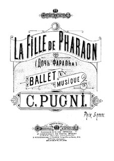 Дочь фараона: Клавир by Цезарь Пуни