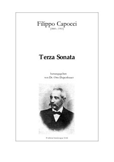 Terza Sonata: Terza Sonata by Филиппо Капоччи