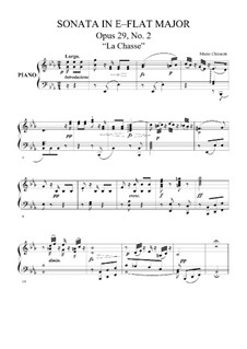 Три трио-сонаты, Op.29: Соната No.2, для фортепиано by Муцио Клементи