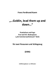 ... Goblin, lead them up and down...: ... Goblin, lead them up and down... by Franz Ferdinand Kaern