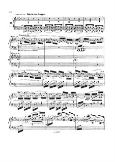 Концерт для фортепиано с оркестром No.2 фа мажор, Op.35: Часть II. Версия для двух фортепиано в четыре руки by Антон Рубинштейн
